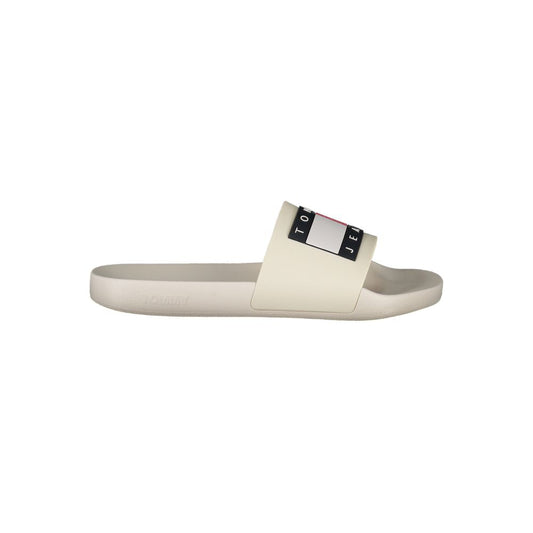 Sandales homme Tommy Hilfiger beiges en polyéthylène