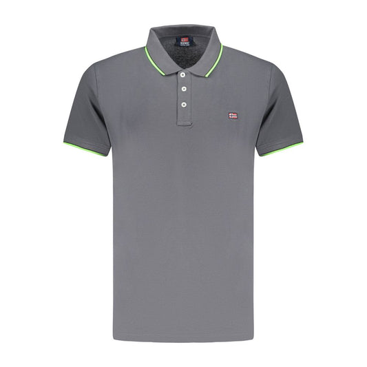 Polo en coton gris Norvège 1963