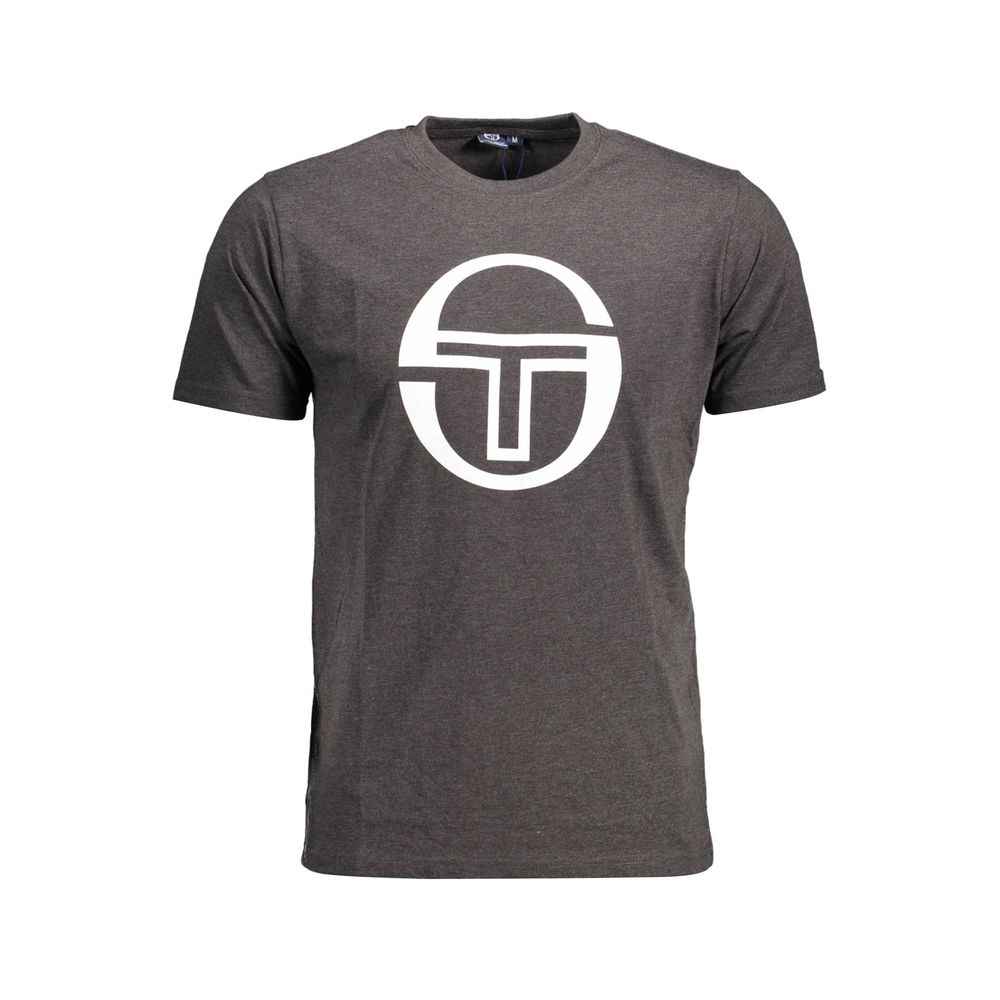 Sergio Tacchini Cotton T Shirt Heren Bruin Luxe Premium