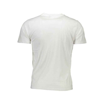 Sergio Tacchini White Cotton Men T-Shirt