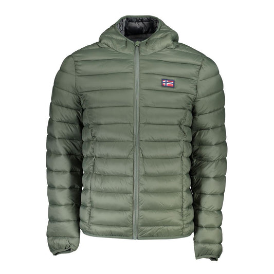 Norway 1963 Emerald Haven Polyamide Hooded Jacket by Norway 1963