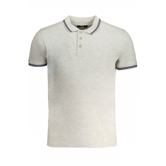 Polo Cavalli Class en coton marron pour homme