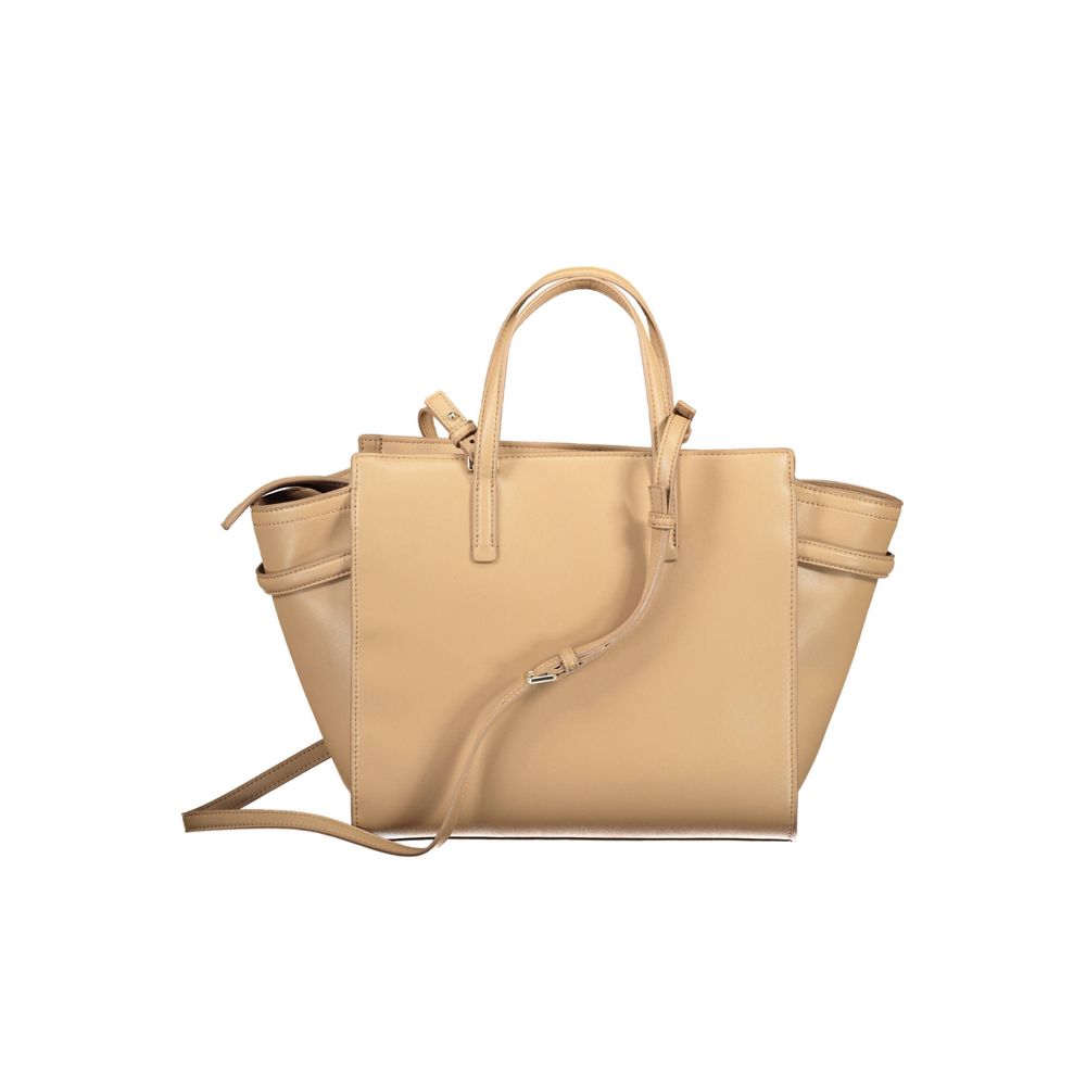 Calvin Klein Beige Polyester Women Handbag by Calvin Klein