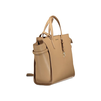 Calvin Klein Beige Polyester Women Handbag by Calvin Klein