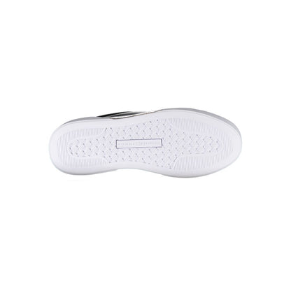 Tommy Hilfiger Black Leather Women Sneaker by Tommy Hilfiger