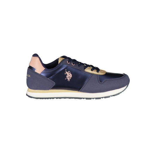 U.S. POLO ASSN. Blue Polyester Sneaker by U.S. POLO ASSN.