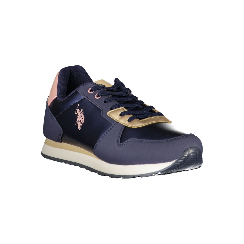 U.S. POLO ASSN. Blue Polyester Sneaker by U.S. POLO ASSN.