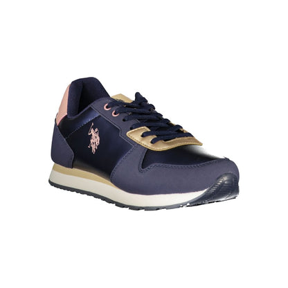 U.S. POLO ASSN. Blue Polyester Sneaker by U.S. POLO ASSN.