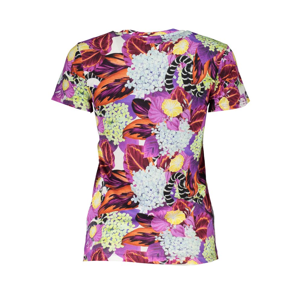 Cavalli Class Purple Cotton Tops & T-Shirt by Cavalli Class