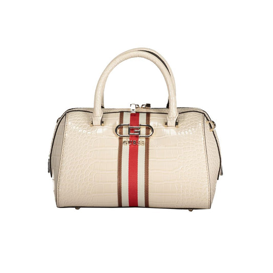 Sac à main Guess Jeans en polyéthylène beige