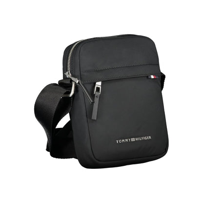 Sac à bandoulière en polyester noir Tommy Hilfiger