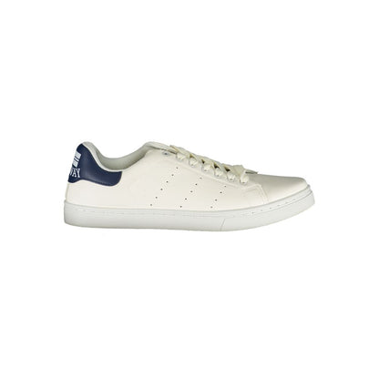 Norway 1963 White Polyester Sneaker by Norway 1963