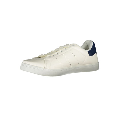 Norway 1963 White Polyester Sneaker by Norway 1963