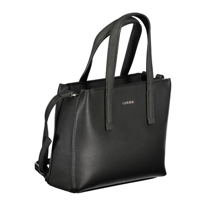 Sac à main en polyester noir Calvin Klein