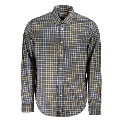 Timberland Blue Cotton Shirt by Timberland