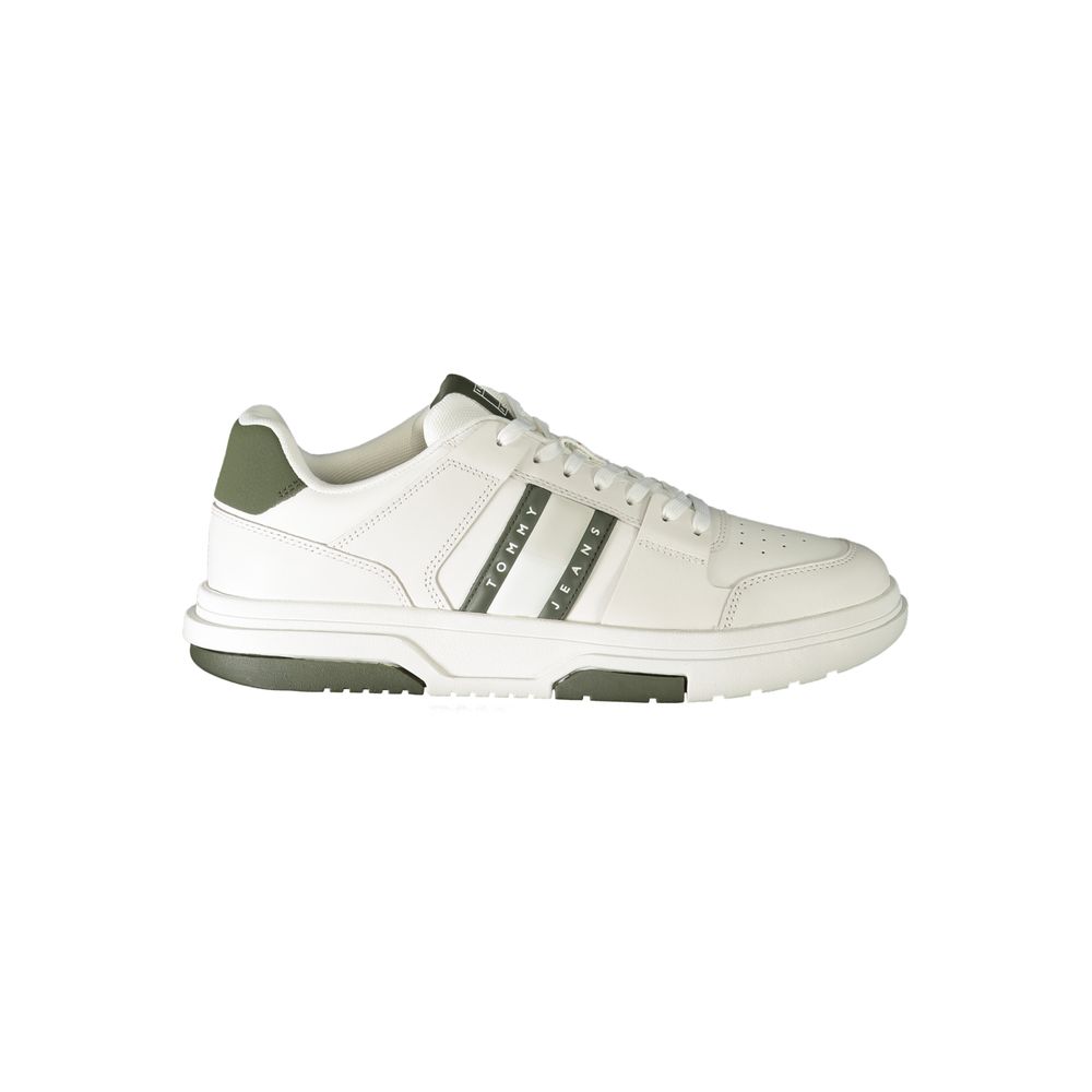 Tommy Hilfiger White Polyethylene Men Sneaker by Tommy Hilfiger