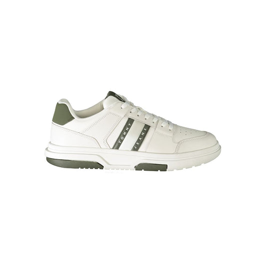 Tommy Hilfiger White Polyethylene Men Sneaker by Tommy Hilfiger