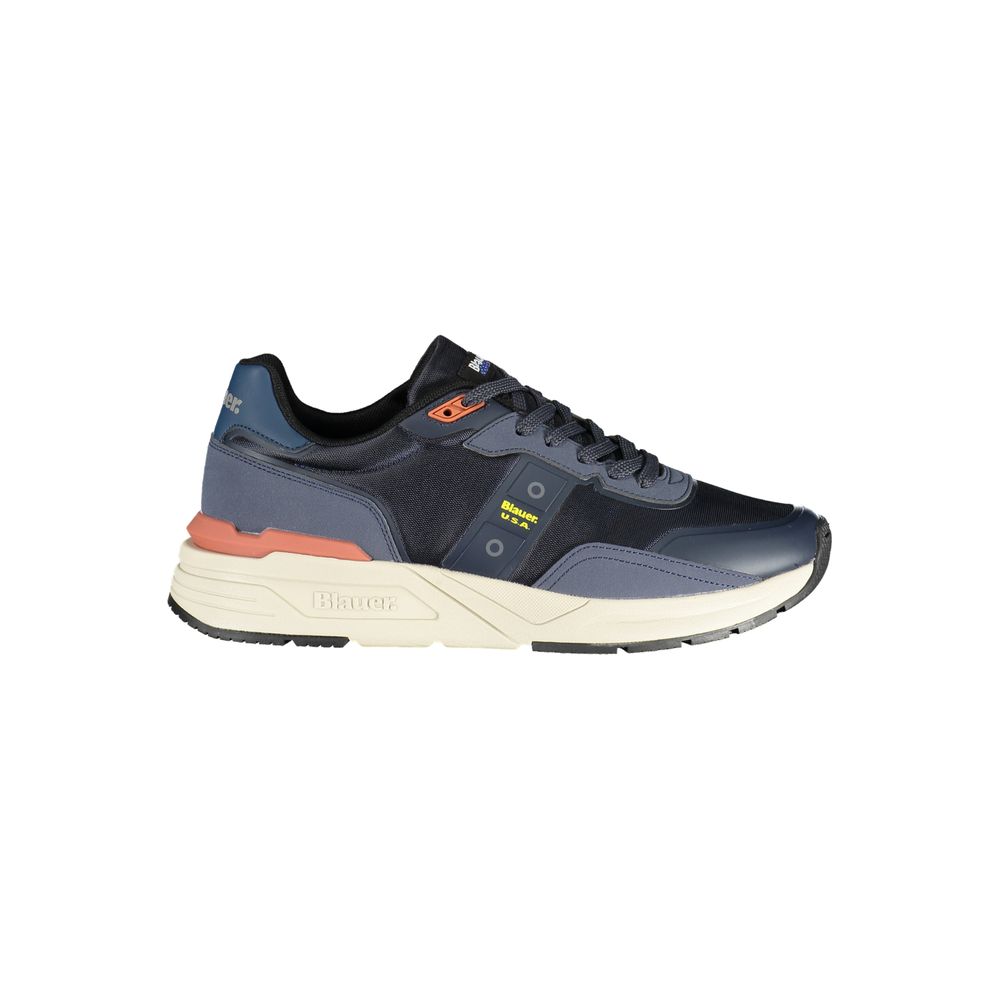 Blauer Blue Polyester Sneaker by Blauer