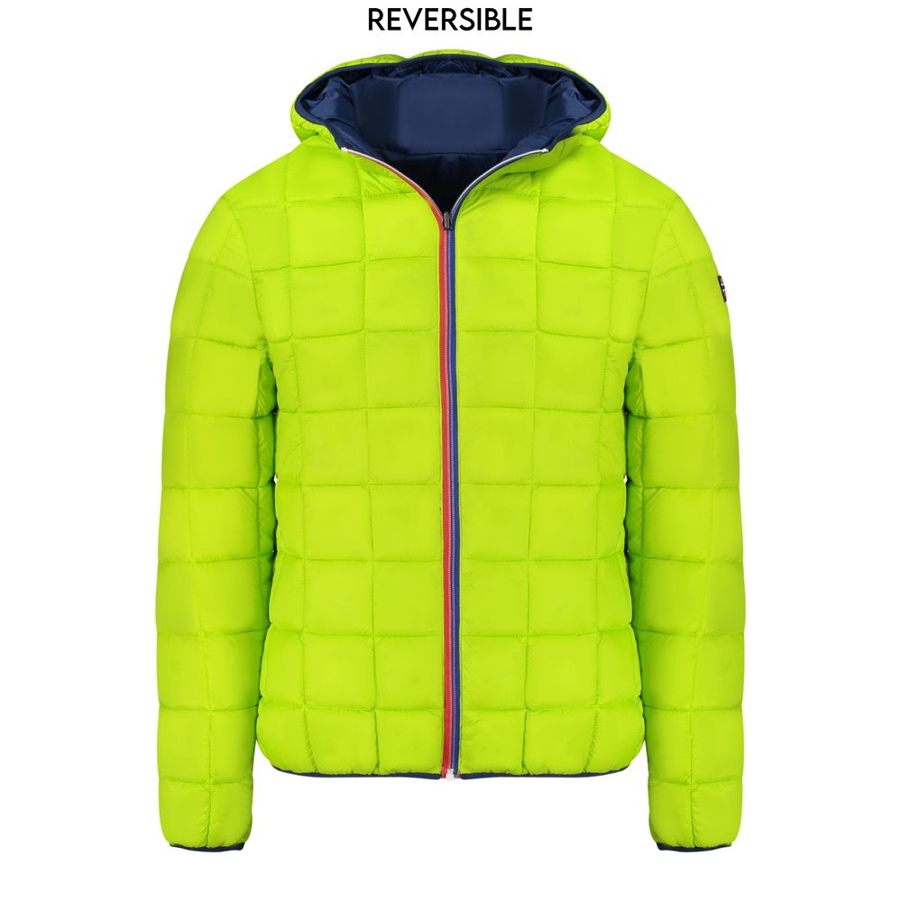 Norway 1963 Blue Polyamide Men's Reversible Jacket by Norway 1963