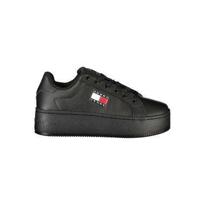 Tommy Hilfiger Black Polyethylene Women Sneaker by Tommy Hilfiger
