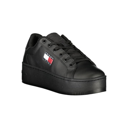 Tommy Hilfiger Black Polyethylene Women Sneaker by Tommy Hilfiger