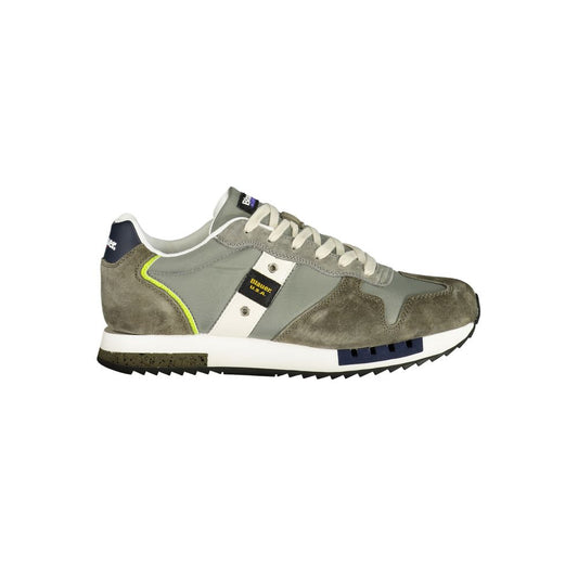 Blauer Green Polyester Mens Sneaker by Blauer