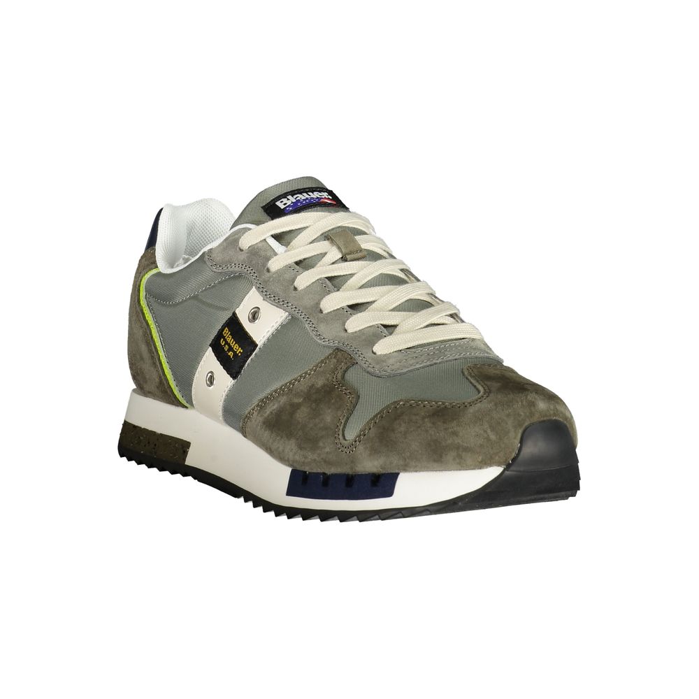 Blauer Green Polyester Mens Sneaker by Blauer