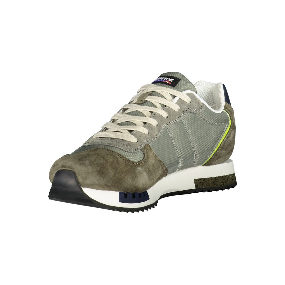 Blauer Green Polyester Mens Sneaker by Blauer