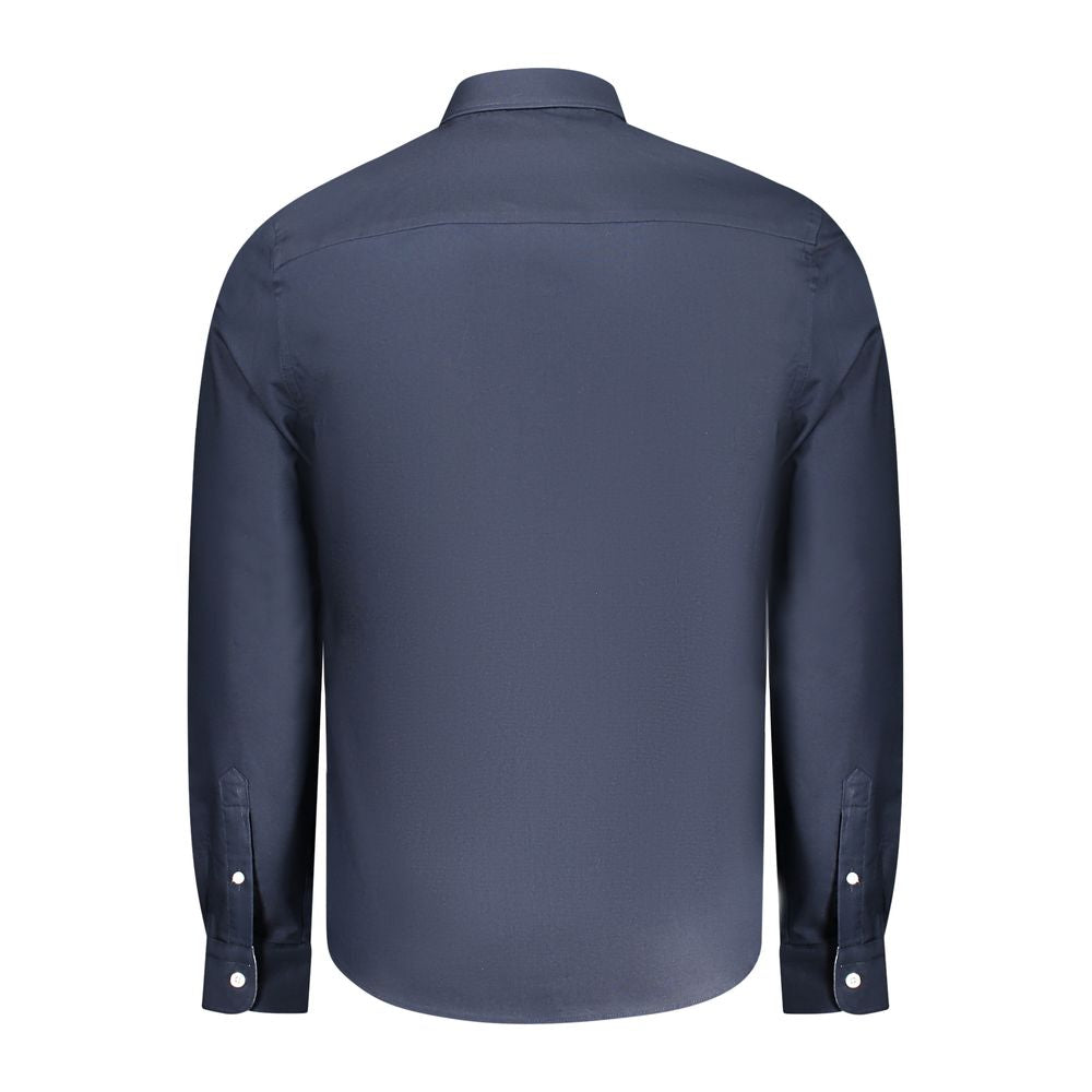 North Sails Blue Cotton Men Shirt by North Sails