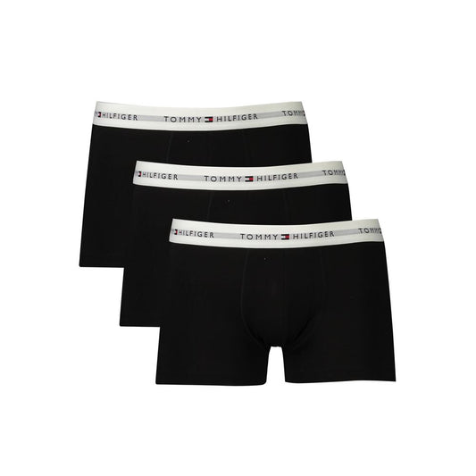 Boxer homme en coton noir Tommy Hilfiger