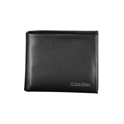 Portefeuille homme Calvin Klein en polyester noir