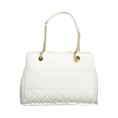 Mario Valentino White Polyethylene Women Handbag by Mario Valentino
