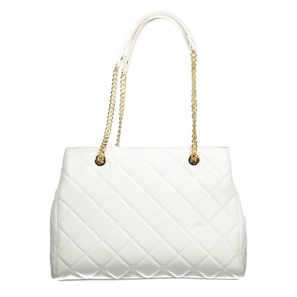 Mario Valentino White Polyethylene Women Handbag by Mario Valentino