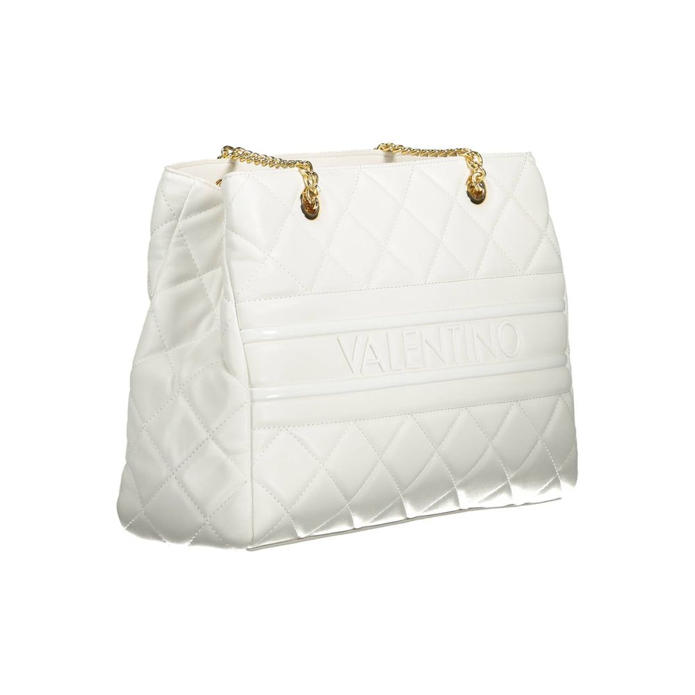 Mario Valentino White Polyethylene Women Handbag by Mario Valentino