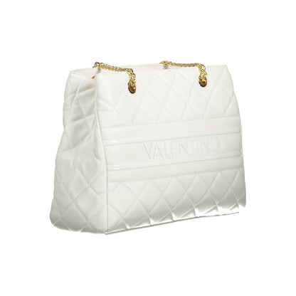 Mario Valentino White Polyethylene Women Handbag by Mario Valentino