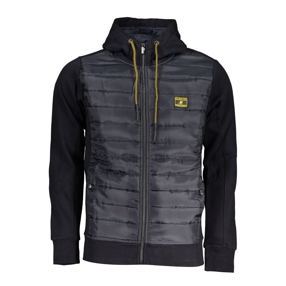 US Grand Polo Blue Cotton Men Jacket