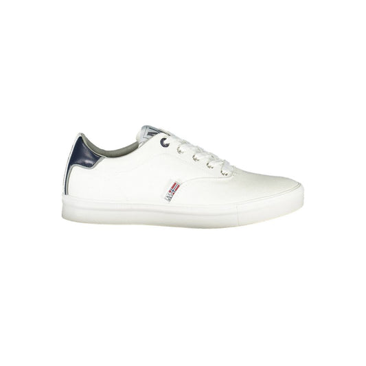 Napapijri Sneaker Polyester Wit Heren Luxe Collectie