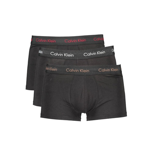 Boxer homme en coton noir Calvin Klein