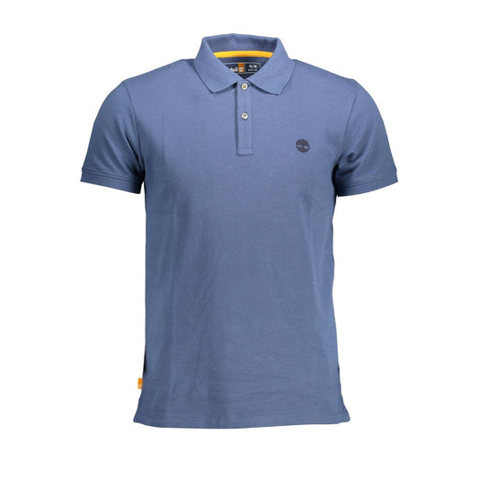 Polo Timberland bleu en coton pour homme