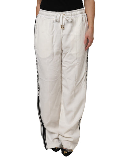 Dolce & Gabbana White Jogger Sweatpants Pants by Dolce & Gabbana