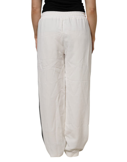 Dolce & Gabbana White Jogger Sweatpants Pants by Dolce & Gabbana