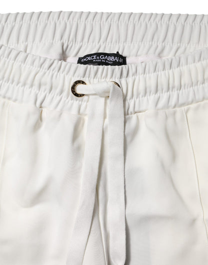 Dolce & Gabbana White Jogger Sweatpants Pants by Dolce & Gabbana
