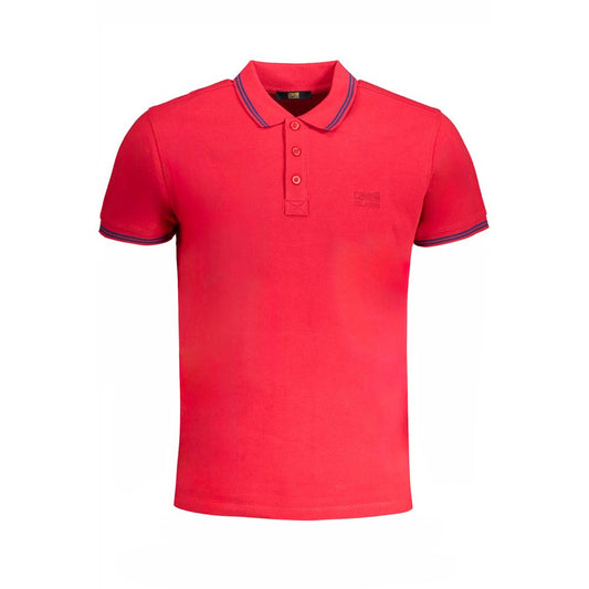 Polo Cavalli Class en coton rouge
