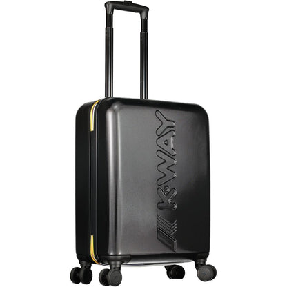 Valise et voyage en plastique noir K-WAY