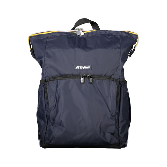 Sac à dos K-WAY en polyamide bleu