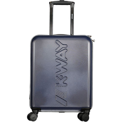 Valise et voyage en plastique bleu K-WAY