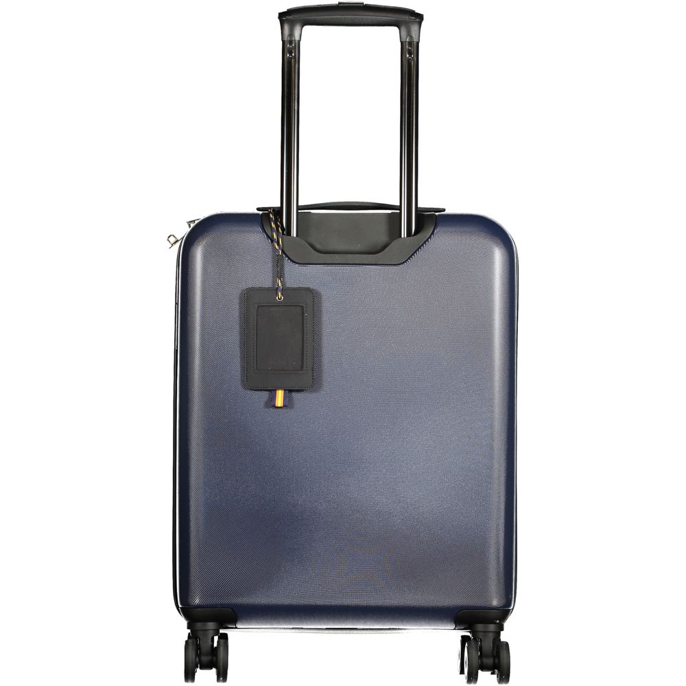 Valise et voyage en plastique bleu K-WAY