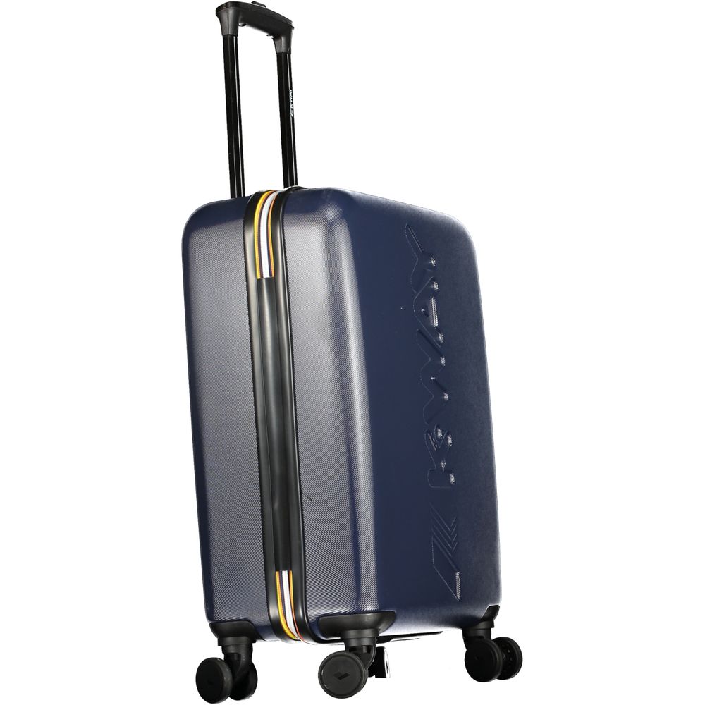 Valise et voyage en plastique bleu K-WAY