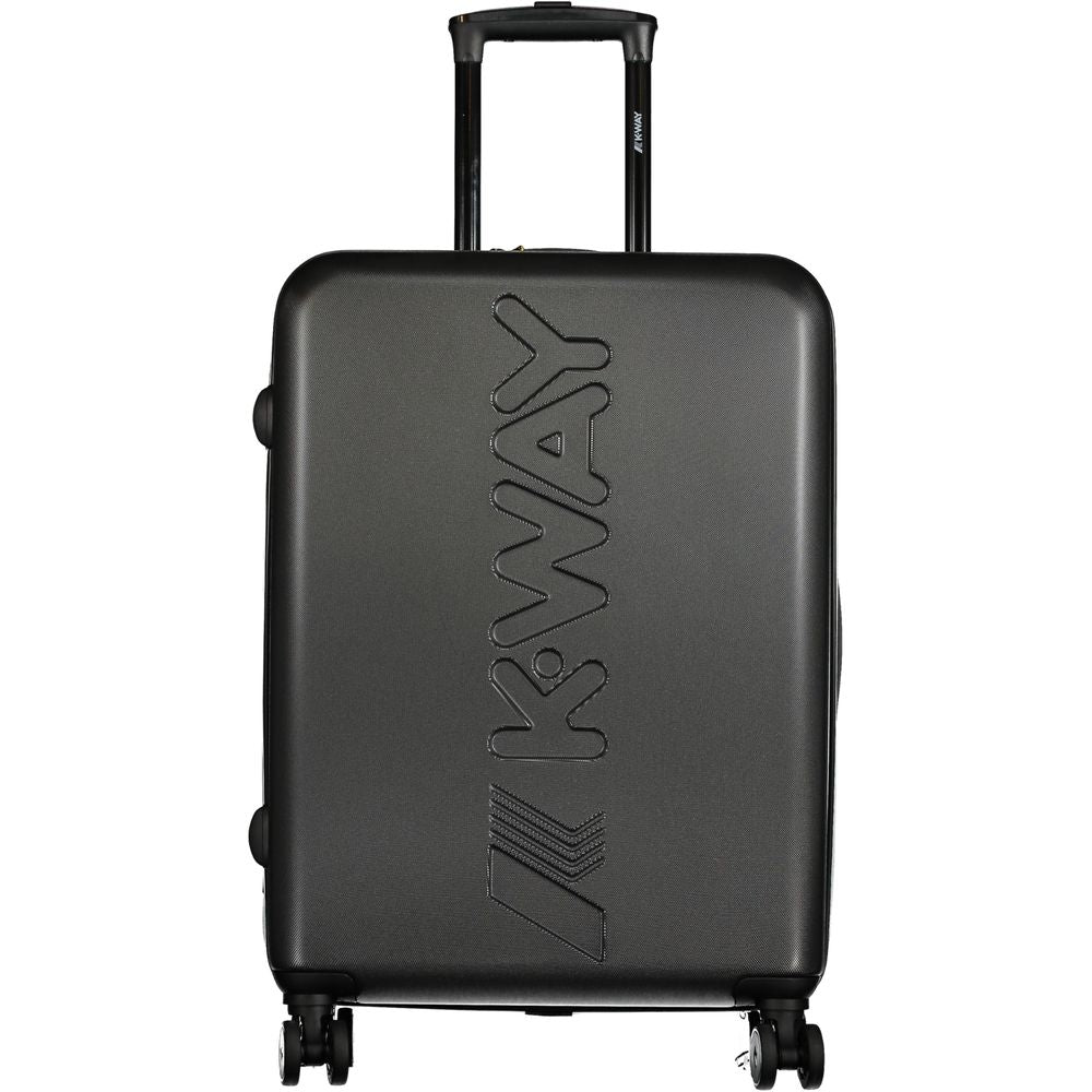 Valise et voyage en plastique noir K-WAY