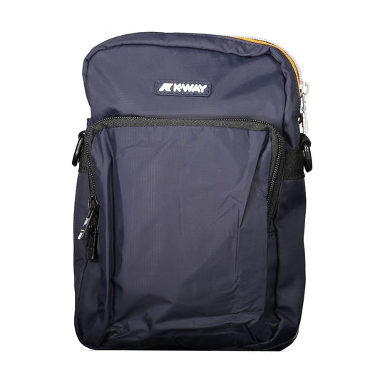 Sac bandoulière K-WAY en polyamide bleu